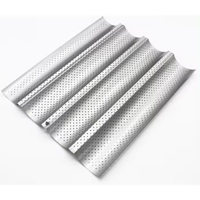 Molde para bandeja de Horno para 4 baguettes - 1