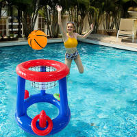 Juego De Bola De Water Polo Con Anillo De Baloncesto Inflable Para Adultos Juguete De Agua Para Fiestas Y Reuniones En La Piscina - details 4