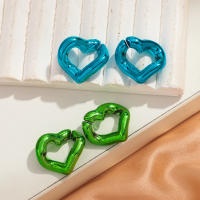 30pcs Bolas De Corazón De Acrílico Metálico Para Creación De Joyas DIY Tamaños 21x19MM Accesorios Para Pulseras Collares Y Aretes - details 12