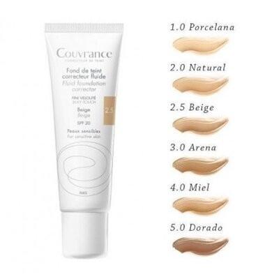 AVENE COUVRANCE FLUIDO 30 ML 02.5 BEIGE