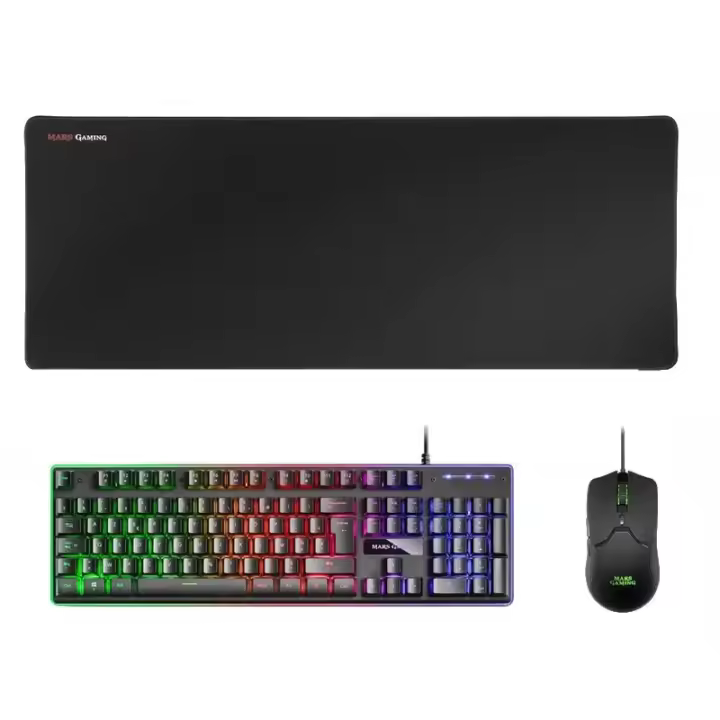 Mars Gaming Combo MCPX GAMING 3IN1 RGB Francés - 1