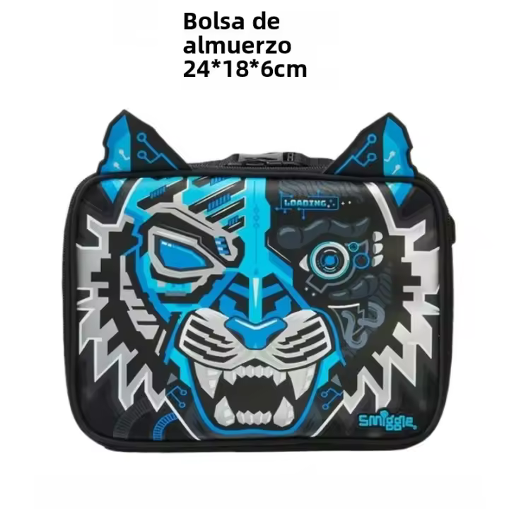 Mochila De Escuela Primaria Smiggle Australia Para Niños Y Niñas Roja Ultra Ligera Reduciendo La Carga Con Botella De Agua - 1