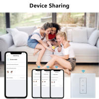 Cortinas Eléctricas Rollos Cortinas Conectadas Con Interruptor WiFi Tuya Controlado Por App Inteligente Compatible Con Alexa Google Home Siri - details 18