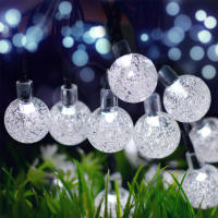 Luces De Cadena Solar LED 5m 20LED Luz Cálida Impermeable Para Decoración De Jardín Bodas Y Navidad Lámpara De Exterior - details 10
