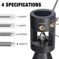 Tungsteno Electrodo Molinillo Herramientas De Soldadura TIG Ángulos Multitud Y Desplazamientos Horizontales Agujeros Con Corte Ranuras Herramientas De Molinillo De Electrodo - details 7
