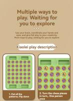Juego De Ajedrez Clásico Animal Estrategia Tablero Juguete De Aprendizaje Y Memoria Para Niños Juego De Razones Lógicas - details 5
