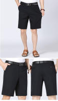 Shorts De Algodón 100% Para Hombre De Longitud Media Marca Clásica Ropa Cómoda Shorts De Playa Pantalones Cortos Rectos Cierre De Cremallera - details 14