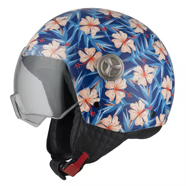 Casco de Moto Minijet Zeta 2 NZI - Clásico Moderno - Diseños Lujosos - 1