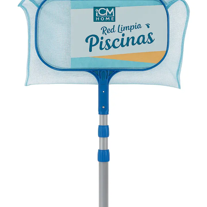 "Red Atrapa Hojas para Piscina con Mango Telescópico 171 cm – Limpia Piscinas con Malla Fina y Extensible para Retirar Suciedad y Hojas" - 1