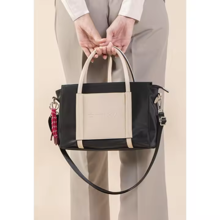 BOLSO ETIKA MARLENE 02 B30111 NEGRO - 1
