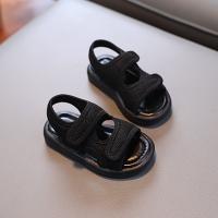 Sandalias Para Niñas Con Diseño Suave Y Bajo Para Niños Y Bebés En Colores Sólidos Estilo Coreano Casual Antideslizantes Para Verano - details 5