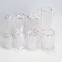 Molde De Vela Geométrico Y Rayado Fácil Desmoldado DIY Cilíndrico Con Tapa Plana De Acrílico Para Fabricación De Velas Suministros De Arte Decoración Del Hogar - details 5