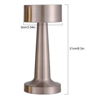 Lámpara De Mesa Recargable Retro Con Toque Metálico Para Decoración De Bar Y Café Restaurante Luz Nocturna LED Para Escritorio Y Dormitorio - details 11
