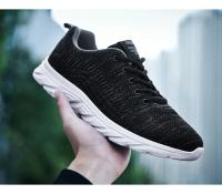 Zapatos De Correr Para Hombre Casual Transpirables Talla 39-46 Zapatillas De Tenis Ligeros Para Exteriores Y Caminar Con Cordones Mesh - details 11