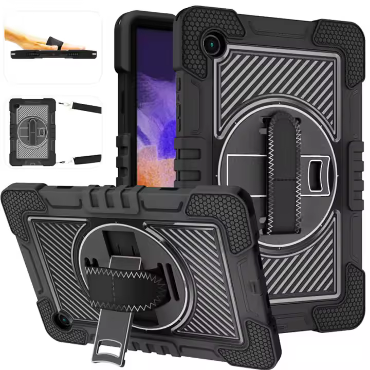 Generica Funda Antigolpe con Asa y Correa para Samsung Galaxy Tab A8 10.5 - 1