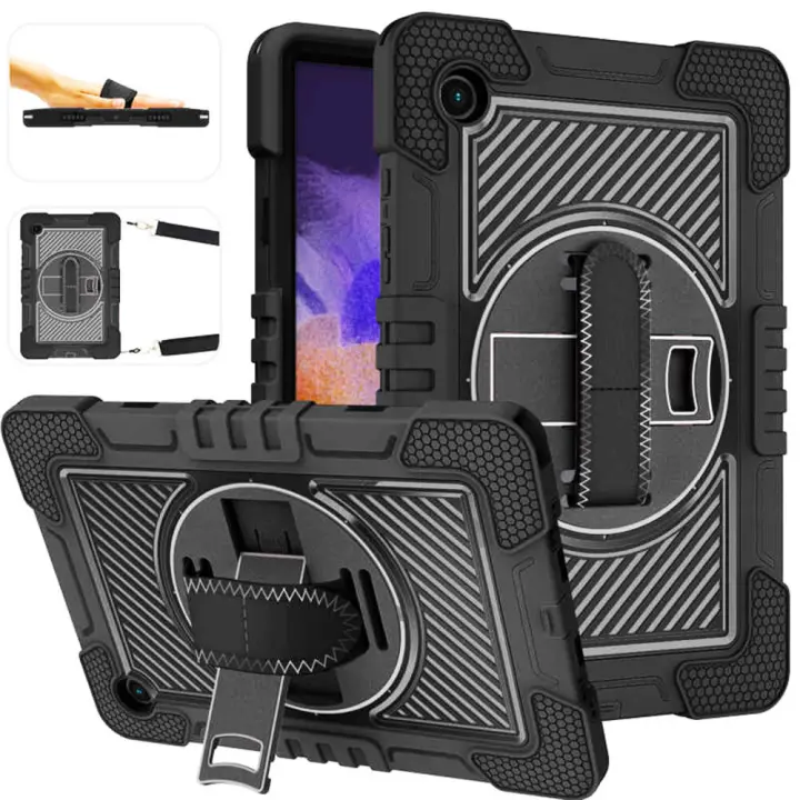 Generica Funda Antigolpe con Asa y Correa para Samsung Galaxy Tab A8 10.5 - 1