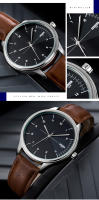 Reloj De Pulsera Deportivo Casual Para Hombres YAZOLE Marca De Lujo Cuero Quart Movimiento Reloj Montre Homme Resistente Al Agua - details 8