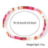 Pulsera De Cuentas TILA Bohemia Para Niñas Con Diseño Contrastante Y Colores Vibrantes Para Regalos Diarios Y Pilastramento - details 21