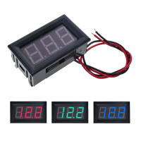Medidor De Voltaje Impermeable DC4.5V-30V Mini Instrumento De Prueba Voltaje Para Electromóviles Y Motocicletas 6V 12V Con Pantalla LED De 0.36/0.56 Pulgadas - details 9