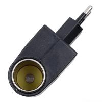 Adaptador De Corriente Universal 220V AC a 12V DC Para Coche Conector De Cigarrillo EU Plug Convertidor Doméstico - details 1