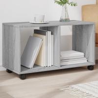 vidaXL Armario con ruedas madera ingeniería 72x33x42,5 cm en color Roble Sonoma/artisian oak/Blanco y más | almacenamiento funcional diseño moderno para baño dormitorio sala - details 4