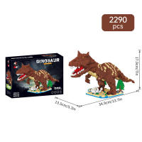 Bloques De Construcción Mini Dinosauros Jurásico Juguete Educativo Para Niños Modelo De Edificios En Miniatura Para Juego Creativo - details 9