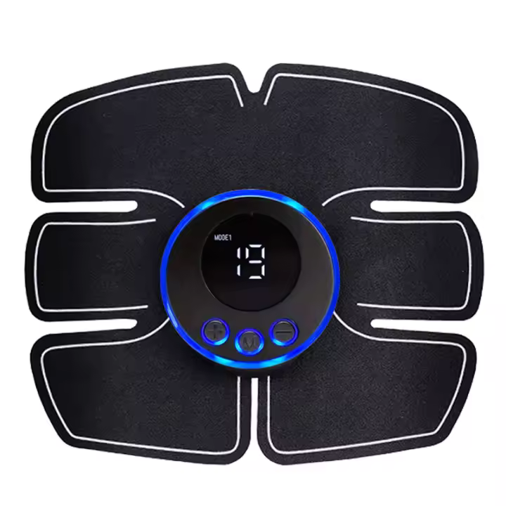 Ejercicio De Musculatura Abdominal Con Carga USB Parche De Entrenamiento Inteligente Para Fitness Reemplazo De Gel Múltiples Opciones - 1