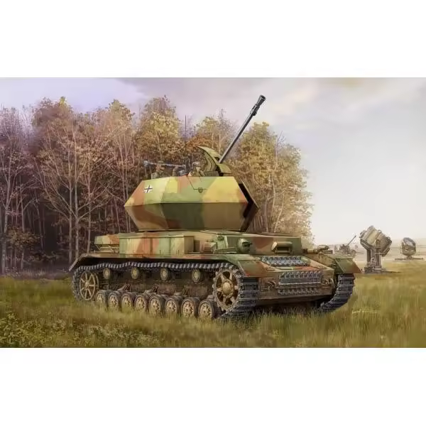 TROMPETISTA 01520 ALEMÁN 3,7 CM FLAK 43 FLAKPANZER IV OSTWIND 1/35 - 1