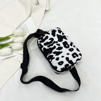 Bolsa De Pecho Para Mujer Con Estampado De Leopardo Bolso Transversal De Nylon Moda Bolsa De Hombro Y Cinturón Para Damas - details 13
