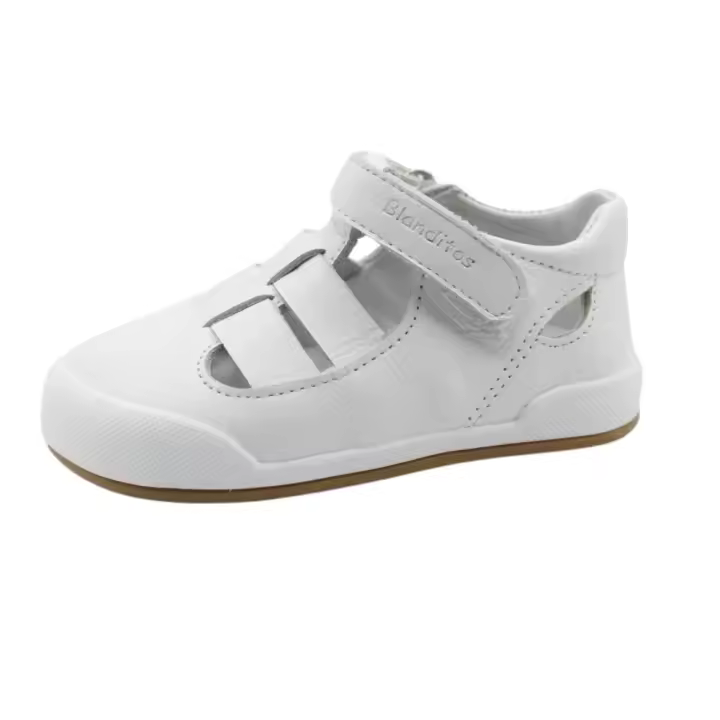 Sandalias marca Blanditos By Crios modelo Oceano para niño en color blanco - 1