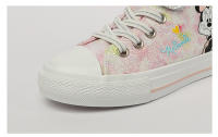 Zapatillas De Lona Para Niñas Tallas 24-37 Zapatos Deportivos Casuales Antideslizantes Transpirables Para Niños Y Niñas Con Cierre De Correa - details 3