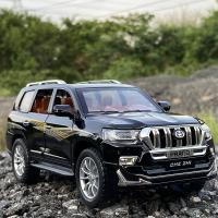 Modelo De Coche De Escala 1:24 TOYOTA Land Cruiser Prado Deportivo SUV De Aleación Con Retroceso Pull Back Luz Y Sonido Regalos Para Niños Colección A174 - details 21