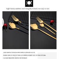 Juego de Vajilla de Cena de Acero Inoxidable Rosa 16pcs Cuchillo, Cuchara, Cubierto - details 5
