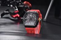 Reloj De Cuarzo Para Hombre PAGANI DESIGN 2024 De Lujo Forma De Barril Impermeable Con Pantalla Luminosa Cristal De Zafiro Silicona VH65 - details 17