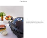 Create - Barbacoa Eléctrica Plegable, 5 niveles regulables, Control de temperatura - BBQ SURFACE 2 IN 1 - details 0