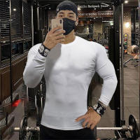 Camiseta De Compresión Para Hombres Rashguard Secado Rápido Gimnasio Fitness Primavera Surf Playa Deportes Running Tops Tees - details 15