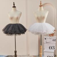 Petticoat De Tulle Puff Blanco Y Negro Para Mujer Y Niños Vestido De Cosplay Ballgown Bodas Sin Costillas Traje De Tútulo - details 1