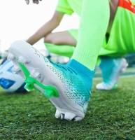 Botas de fútbol profesionales para hombres y niños, botas de fútbol para césped, zapatos de entrenamiento deportivo de fútbol para niños - details 3