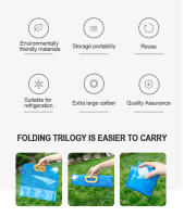 Bolsa De Agua Plegable Portátil Para Camping Y Senderismo 2.5/5/10L Gran Capacidad De Almacenamiento De Agua Durable Bolsa De Agua Para Exteriores - details 1