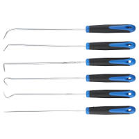 Set De 6 Herramientas Para Eliminar Selladores De Aceite Para Coche Herramienta De Reparación Con Agujas Y Retráctiles Para Selladores O-Ring Y Guías De Juego - details 6