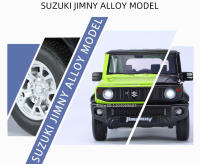 Modelo De Coche Suzuki Jimny 1:24 En Escala Con Puertas Abatibles Luz Y Sonido Absorci\u00f3n De Choques Regalo Para Niños Y Coleccionistas - details 2