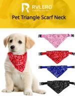 Pañuelo Triangular Ajustable Para Gatos Y Perros Almohadilla De Lengua Impresión Personalizada Collar Para Perros Y Gatos Recién Nacidos Accesorios Para Mascotas - details 0