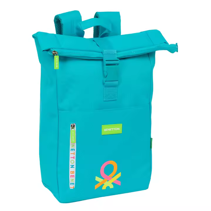 Mochila Solapa para Portátil 15,6" Benetton Summer - Mochila para portátil con solapa - 1