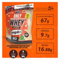 Only Whey Zero Conguitos White 500gr  BIG proteina concentrada + Barrita - details 2