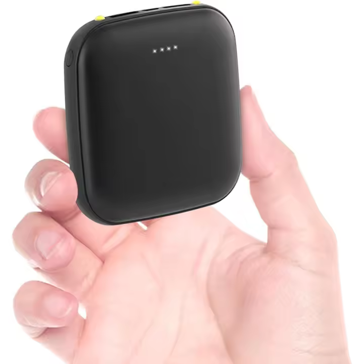 Power Bank, 6000mAh Power Bank, Bateria Externa Carga Rapida, USB C Bateria Portatil QC 2.0, con 2 Salidascon & Luz LED, Bateria Portatil Compatible iPhone 16/15/14/Pro MAX - 1
