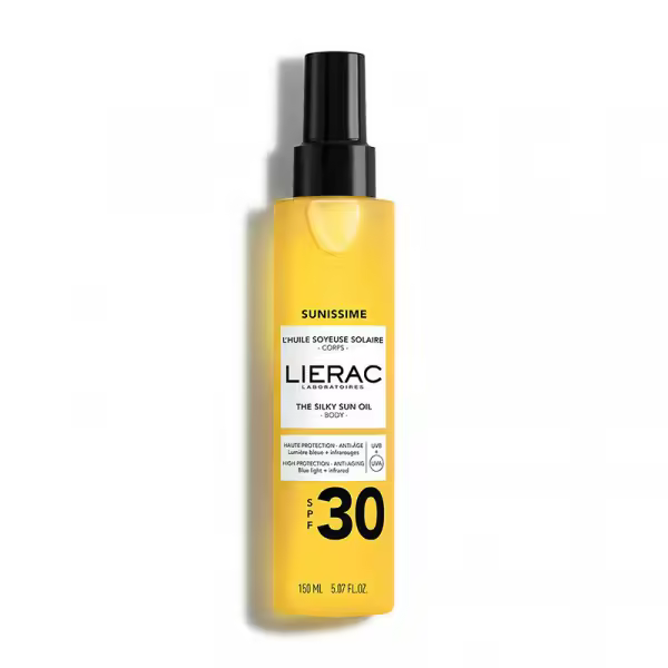 LIERAC - SUNISSIME Aceite Sedoso protector solar Cuerpo SPF30 - 1