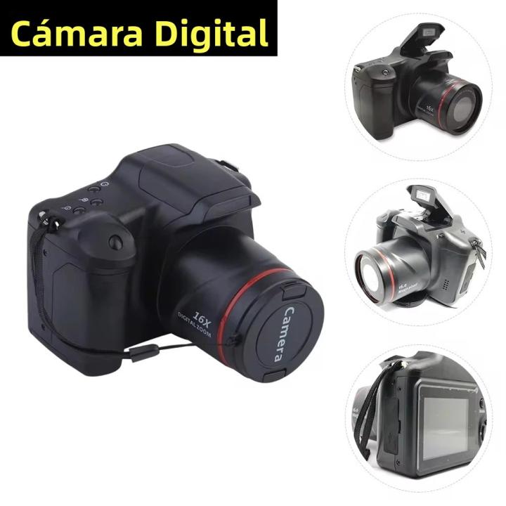 Cámara Digital Portátil Con Zoom De 16X Video Camcorder Fotografía Telefónica Para Estudiantes Principiantes Profesionales Fotógrafos Resolución De 16MP Formato De Grabación 4K