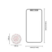 46pcs Pegatinas De Lace Graffiti Vintage Para Decorar Diario Taza Guitarra Maleta Scrapbook DIY Adhesivo De Papel Sintético - details 2