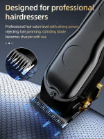 Cortadora De Pelo KIKIDO Para Hombres Máquina De Corte Inalámbrica Con Pantalla Digital Ajustable Para Peluquero Corta Fácilmente En Seco Y Húmedo Tiempo De Uso 160 Minutos - details 3