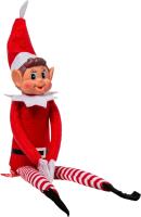 Colorbaby Elves Behavin Badly - Juego de 2 Peluches 30cm de Elfo y Elfa Con Cuerpo Suave y Cabeza de Vinilo para Niños - Regalo de Navidad - details 0